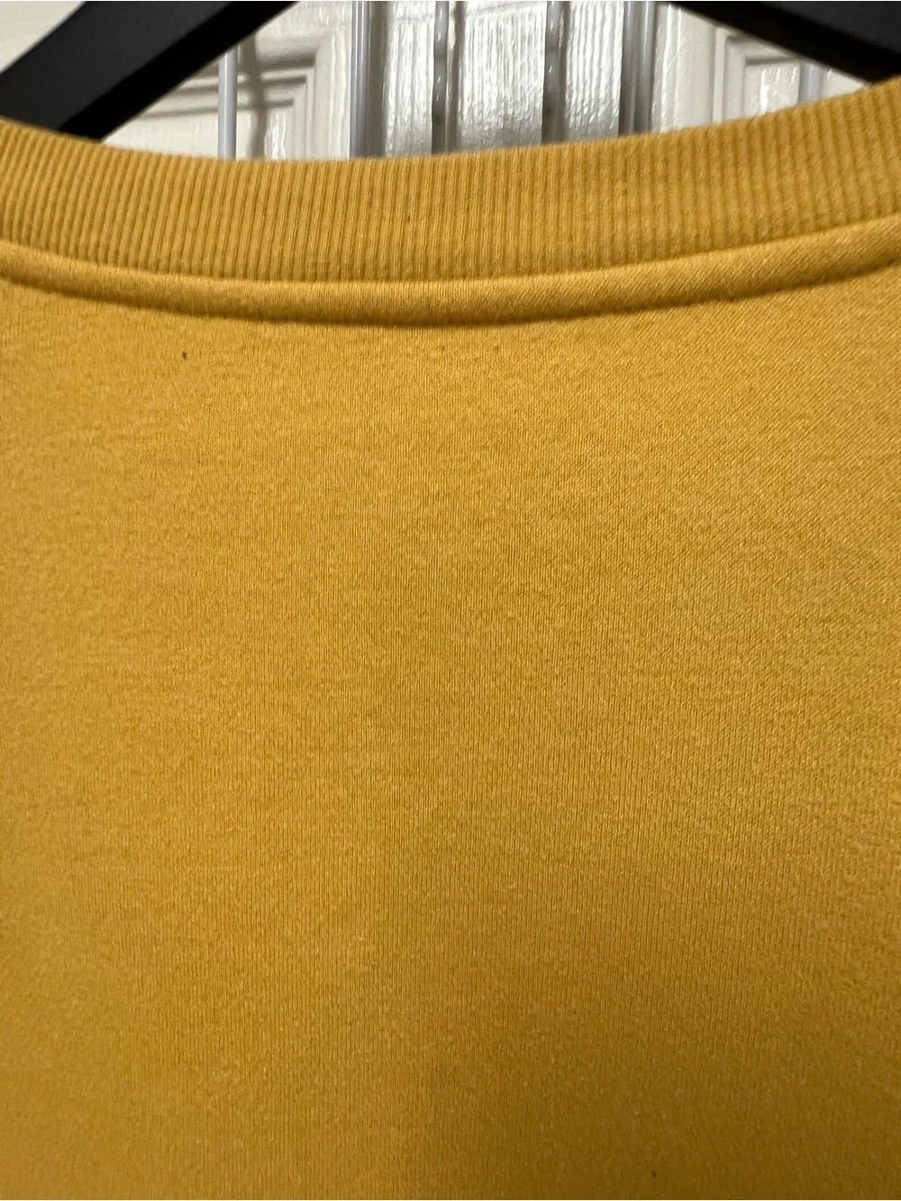Yale University Men's Mustard Crewneck Sweatshirt